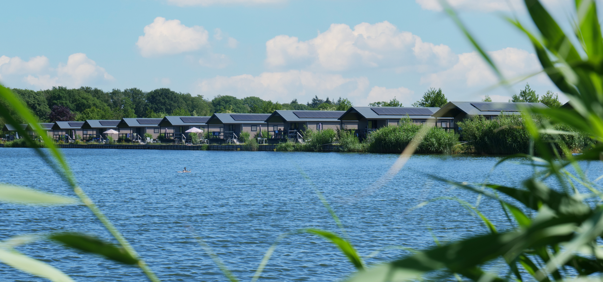 Waterlodges vijver