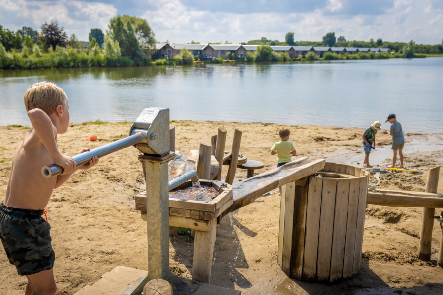 Waterspeeltuin vijver